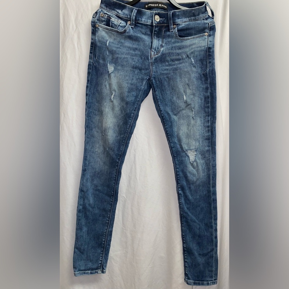 Express Jeans Leggings mid rise size 2R